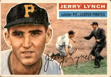 1956 Topps #97 Jerry Lynch Front
