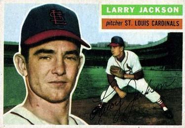 1956 Topps #119 Larry Jackson Front