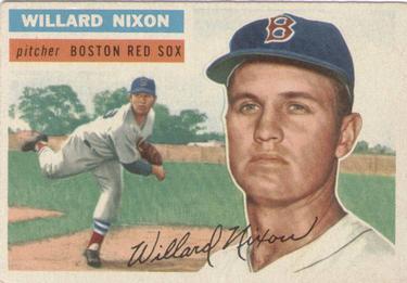 1956 Topps #122 Willard Nixon Front