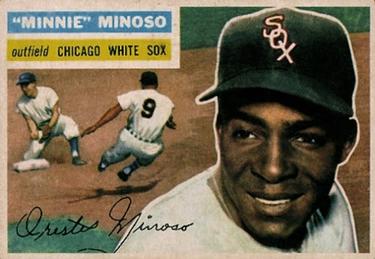 1956 Topps #125 Minnie Minoso Front