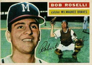 1956 Topps #131 Bob Roselli Front