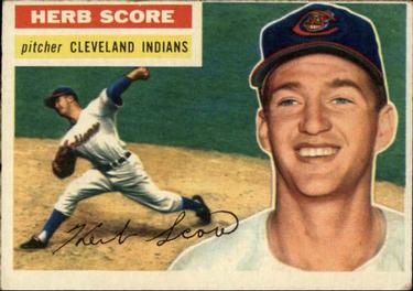 1956 Topps #140 Herb Score Front