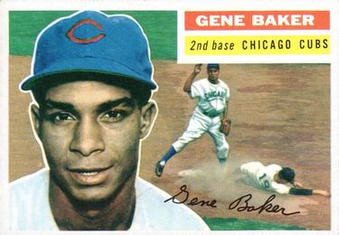 1956 Topps #142 Gene Baker Front