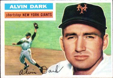 1956 Topps #148 Alvin Dark Front
