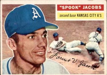 1956 Topps #151 Spook Jacobs Front