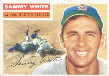 1956 Topps #168 Sammy White Front