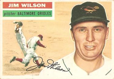 1956 Topps #171 Jim Wilson Front