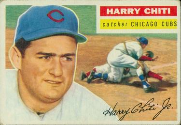 1956 Topps #179 Harry Chiti Front