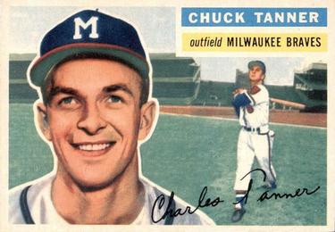 1956 Topps #69 Chuck Tanner Front