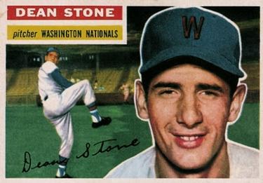 1956 Topps #87 Dean Stone Front