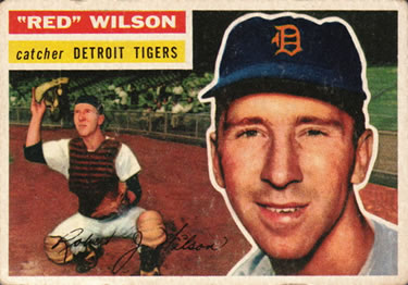 1956 Topps #92 Red Wilson Front