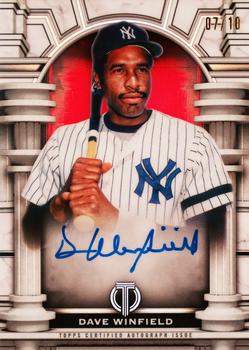 2023 Topps Tribute - Olympus Autographs Red #OA-DW Dave Winfield Front