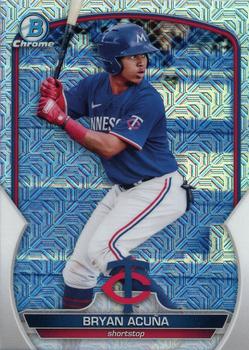 2023 Bowman - Chrome Prospects Mojo Refractors #BCP-37 Bryan Acuña Front