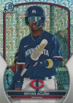 2023 Bowman - Chrome Prospects Mojo Refractors #BCP-37 Bryan Acuña Front