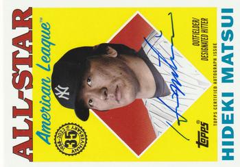 2023 Topps - 1988 Topps Baseball 35th Anniversary All-Stars Autographs #88ASA-HM Hideki Matsui Front