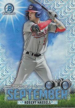 2023 Bowman - Sights on September Mojo #SOS-13 Robert Hassell III Front