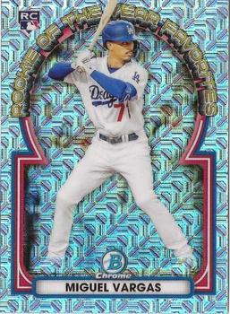 2023 Bowman - Rookie of the Year Favorites Mojo #ROYF-12 Miguel Vargas Front