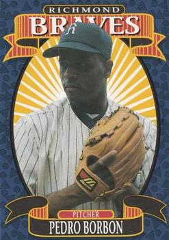 1993 Pepsi Richmond Braves #5 Pedro Borbon Jr. Front