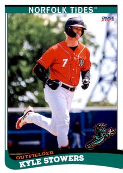2023 Choice Norfolk Tides #09 Kyle Stowers Front
