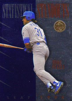 1994 Leaf - Statistical Standouts #4 Mike Piazza Front