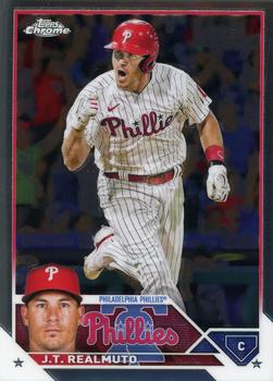 2023 Topps Chrome #30 J.T. Realmuto Front