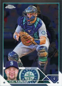 2023 Topps Chrome #141 Cal Raleigh Front