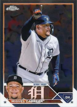 2023 Topps Chrome #164 Miguel Cabrera Front