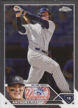 2023 Topps Chrome #191 Anthony Rizzo Front