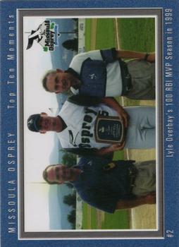 2008 Grandstand Missoula Osprey 10th Anniversary - Top Ten Moments #2 Lyle Overbay Front