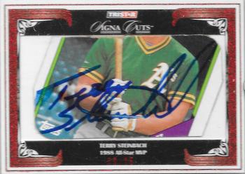 2008 TriStar Signa Cuts Baseball Edition - Red #NNO Terry Steinbach Front