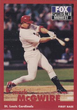 1998-23 St. Louis Cardinals Fox Sports Net #2 Mark McGwire Front