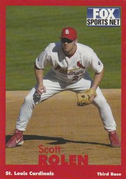 1998-23 St. Louis Cardinals Fox Sports Net #6 Scott Rolen Front