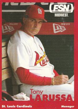 1998-23 St. Louis Cardinals Fox Sports Net #13 Tony LaRussa Front
