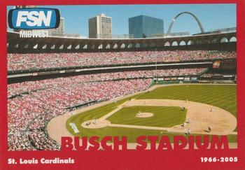 1998-23 St. Louis Cardinals Fox Sports Net #9 Busch Stadium II Front