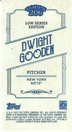 2023 Topps 206 #NNO Dwight Gooden Back