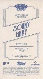 2023 Topps 206 #NNO Sonny Gray Back