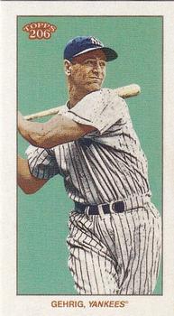 2023 Topps 206 - Uzit Back #NNO Lou Gehrig Front