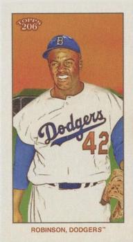 2023 Topps 206 - Tolstoi Back #NNO Jackie Robinson Front