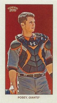 2023 Topps 206 - 95 Morton - Brick Back #NNO Buster Posey Front