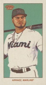 2023 Topps 206 - Blank Back #NNO Luis Arraez Front