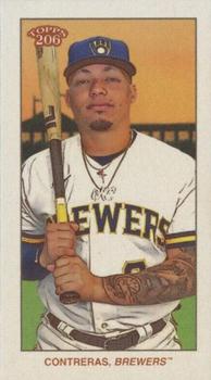 2023 Topps 206 - Blank Back #NNO William Contreras Front
