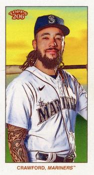 2023 Topps 206 - Blank Back #NNO J.P. Crawford Front