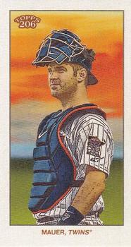 2023 Topps 206 - Blank Back #NNO Joe Mauer Front