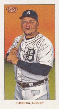 2023 Topps 206 - Blank Back #NNO Miguel Cabrera Front