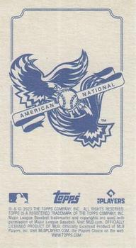 2023 Topps 206 - Interleague Logo Back #NNO Cecil Fielder Back