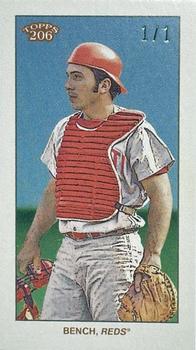2023 Topps 206 - Ty Cobb Back #NNO Johnny Bench Front