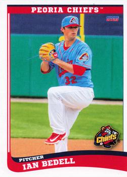 2023 Choice Peoria Chiefs #02 Ian Bedell Front