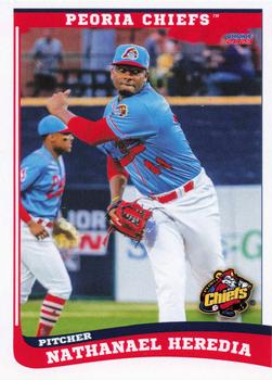 2023 Choice Peoria Chiefs #10 Nathan Heredia Front