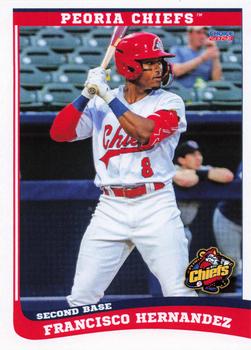 2023 Choice Peoria Chiefs #11 Francisco Hernandez Front