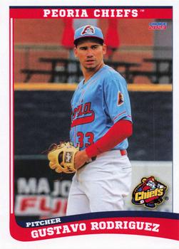 2023 Choice Peoria Chiefs #25 Gustavo Rodriguez Front